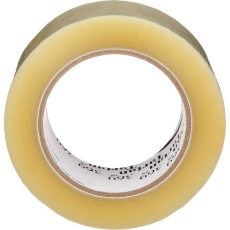 Tartan™ 369 Box Sealing Tape, Acrylic Adhesive, 1.6 mils, 48mm (1-22/25") x 100m (328'), Qty/Case: 36 Rolls