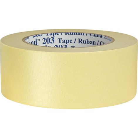 Highland™ 203 Masking Tape - Width: 72 mm (3") - Qty/Case: 12