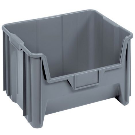 Giant Stacking Containers - Outside Width: 19-7/8" - Outside Depth: 15-1/4" - Case/Qty: 4