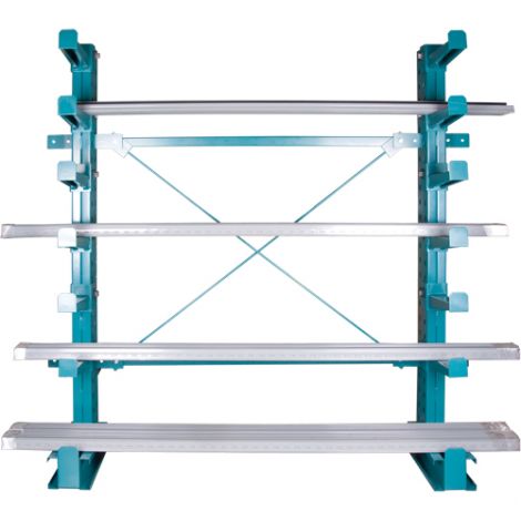 Cantilever Bar-Stock Racking - Regular-Duty - Kit Type: STARTER - Capacity lbs/column: 28000 - Width: 36"