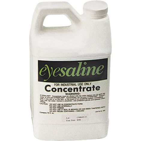 Eyesaline® Concentrate Eyewash Solution - Size: 70 oz. - Case/Qty: 2