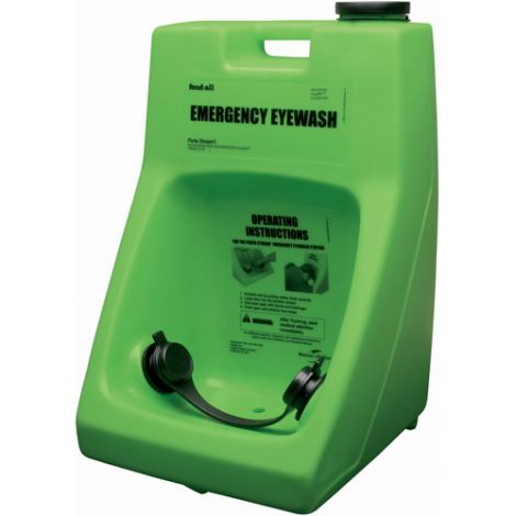 Porta-Stream® I Eyewash Stations - Delivers 6 minutes of flushing fluid