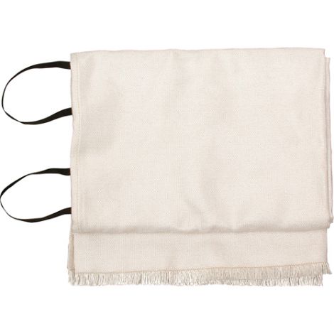 Emergency Fire Blankets - WHITE w/Bag - Size: 72"L x 60"W