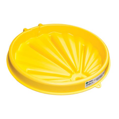 Universal Poly-Drum Funnel™ - Exterior Dimensions: 26" Dia. x 5.25"H