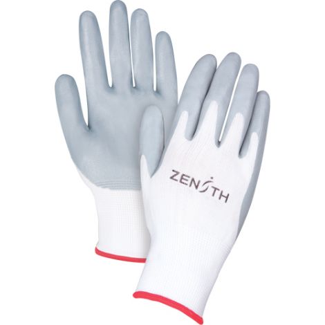 Lightweight Nitrile Foam Palm Coated Gloves - Size: Small (7) - Case/Qty: 60 Pairs