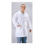 Microporous Protective Clothing - Style: Lab Coats - Size: Large - Case/Qty: 30