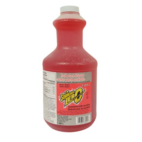 Sqwincher® Liquid Concentrate Lite No stir formula!  - Flavour: Fruit Punch - Package Size: 64 oz. - QtY/Case: 4 