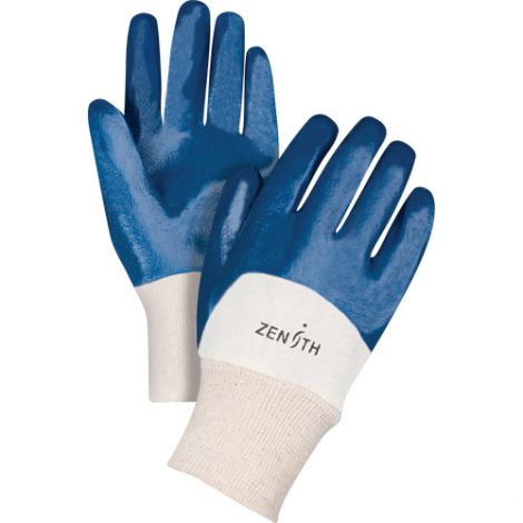 Mediumweight Nitrile Coated Gloves - Size: X-Large (10) - Case/Qty: 60 Pairs