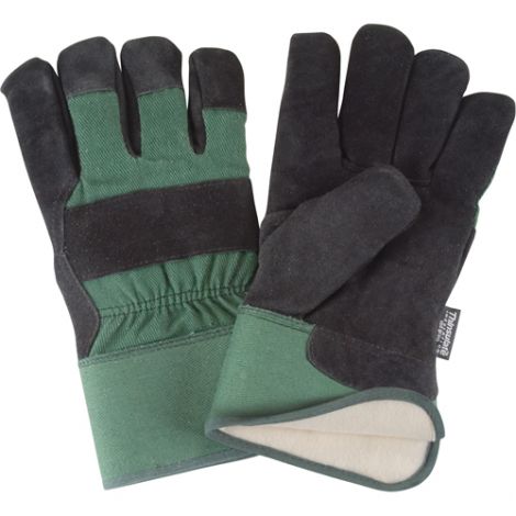 Split Cowhide Fitters Thinsulate™ Lined Gloves, 100g- Size: 2X-Large - Case/Qty: 36 Pairs