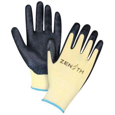 Foam Nitrile Coated Aramid Gloves - Size: X-Large (10) - Case/Qty: 18 Pairs