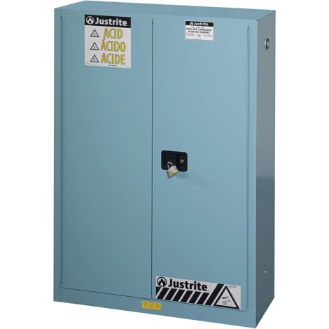 Sure-Grip® Ex Acid/Corrosive Storage Cabinets, 45 gal. Cap., 43"W x 18"D x 65"H