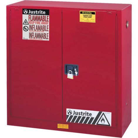 Sure-Grip® EX Combustibles Safety Cabinet for Paint and Ink - Capacity: 40 gal. - Door Type: Manual