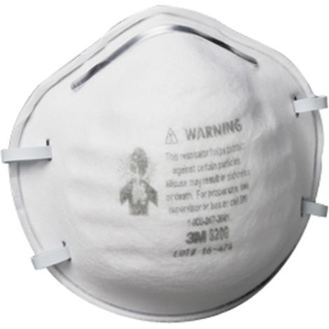 8200 N95 Particulate Respirators - Size: Standard 