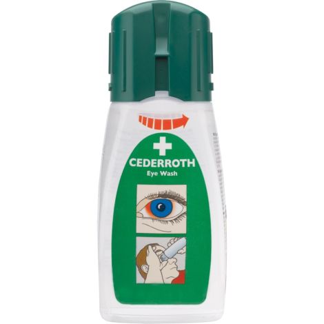 Cederroth® Eyewash Solution, Full Bottle, 235ml, Case/Qty: 4