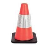 Premium Traffic Cones w/Reflective Collar - Height: 28" - Case/Qty: 4 