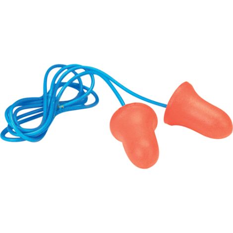 Max® Foam Ear Plugs - Corded - Case/Qty: 4 Boxes (400 Pairs)