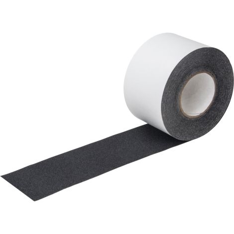 Anti-Skid Tape - Width: 4" - Colour: Black - Case/Qty: 3 Rolls