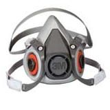 6000 Series Half Facepiece Low-Maintenance Respirators - Size: Small - Case/Qty: 6