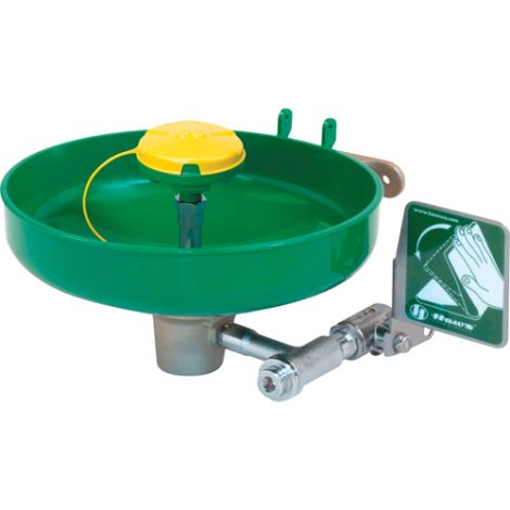 Wall-Mount Axion MSR™ Eye/Face Wash Station - Coverage Area: Eye/Face - Installation Type: Wall-Mount - Bowl Material: Plastic