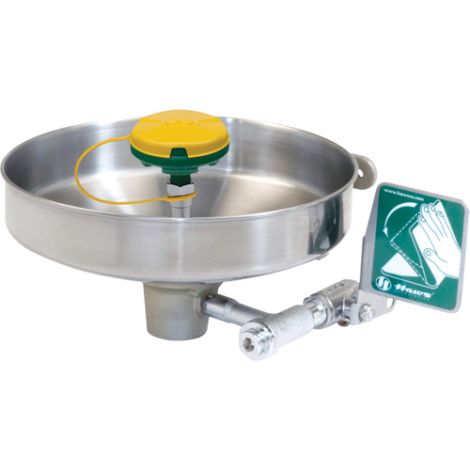 Wall-Mount Axion MSR™ Eye/Face Wash Station - Coverage Area: Eye/Face - Installation Type: Wall-Mount - Bowl Material: Stainless Steel