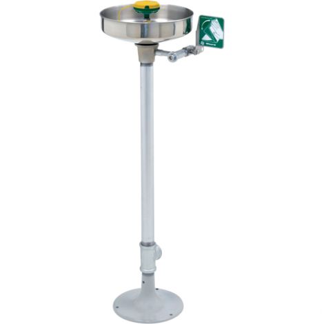 Axion MSR™ Pedestal Eye/Face Wash Stations - Coverage Area: Eye/Face - Installation Type: Pedestal - Bowl Material: Stainless Steel