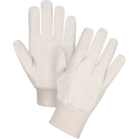 Cotton Canvas Gloves, 8 oz., Medium, Case/Qty: 150 Pairs