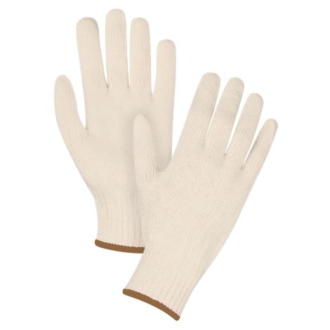 Heavyweight String Knit Gloves, Poly/Cotton, 7 Gauge, Large, Case/Qty: 300 Pairs