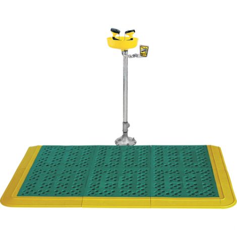 F.I.T.™ Kits No. 546 Emergency Shower Station Mats - Width: 2-1/4' - Length: 3-1/2' 