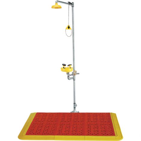 F.I.T.™ Kits No. 546 Emergency Shower Station Mats - Width: 2-1/4' - Length: 3-1/2' 