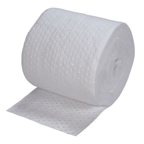 Bonded Sorbent Rolls, Heavyweight, 150'L x 15"W, 25 gal. Absorbency