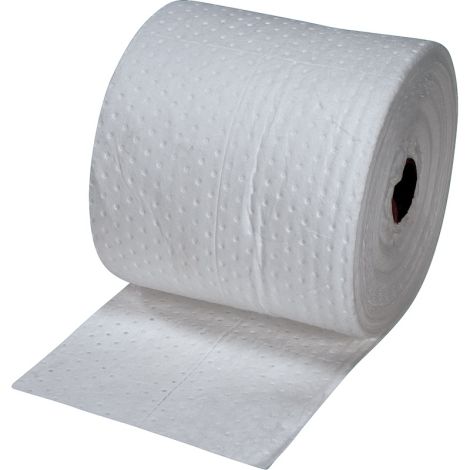 Laminated (SMS) Sorbent Rolls, Heavyweight, 150'L x 15"W, 25 gal. Absorbency