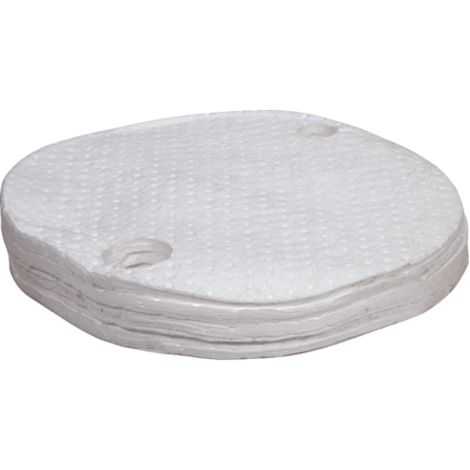 Drum Cover Absorbent Pads, Oil Only, Pack of 25