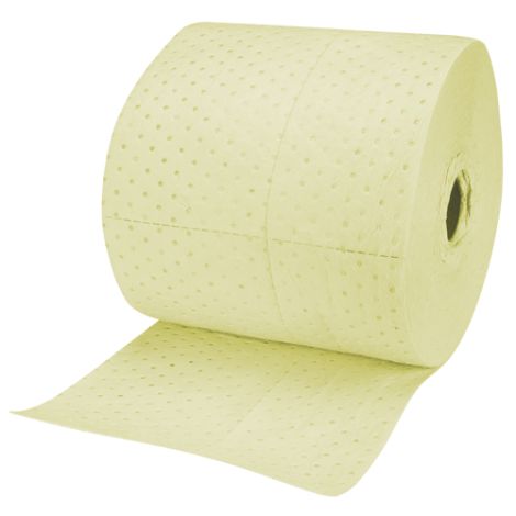 Fine Fibre Sorbent Rolls - Industrial Grade - Medium Weight - Absorbency/Pkg.: 25 Gallons