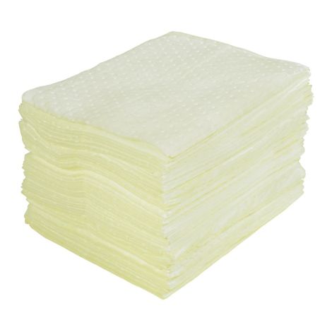 Laminated (SMS) Sorbent Pads, Hazmat, 15" x 17", 30 gal. Absorbency, Pack of 100