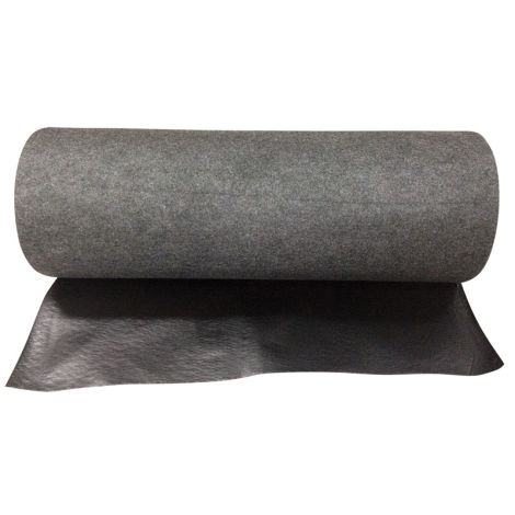 Poly Backed Industrial Rugs, 36"W x 100'L, Heavyweight, Universal, 35 Gal. Absorbency