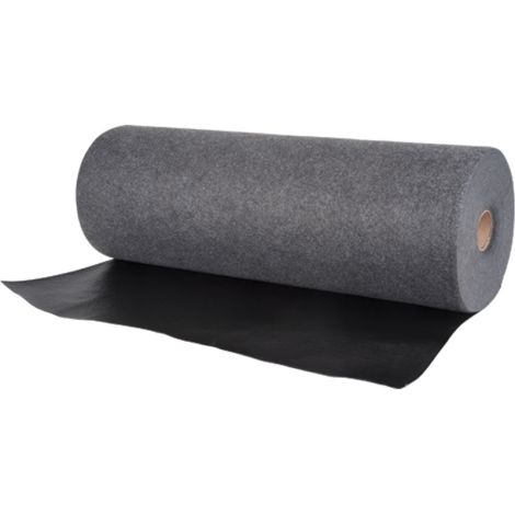 Poly Backed Industrial Rugs, 36"W x 150'L, Heavyweight, Universal, 70 gal. Absorbency