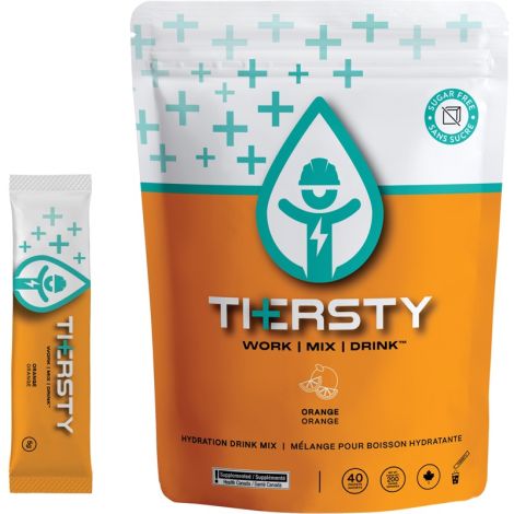 Hydration Drink Mix, Single Serve, Orange, Case/Qty: 120
