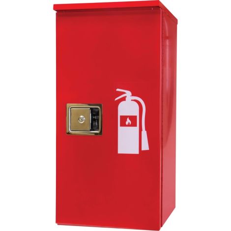 Heavy-Duty Outdoor Fire Extinguisher Cabinet, 14"W x 28"H x 10"D
