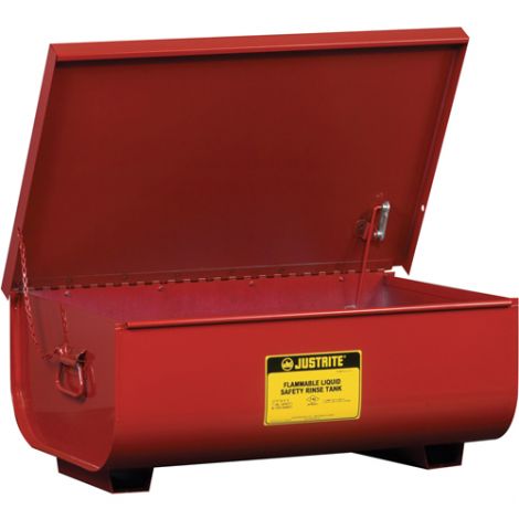 Steel Bench Top Rinse Tanks - Capacity: 11 gal. - Overall: 8-3/4"H x 16"W - 8-3/4"D