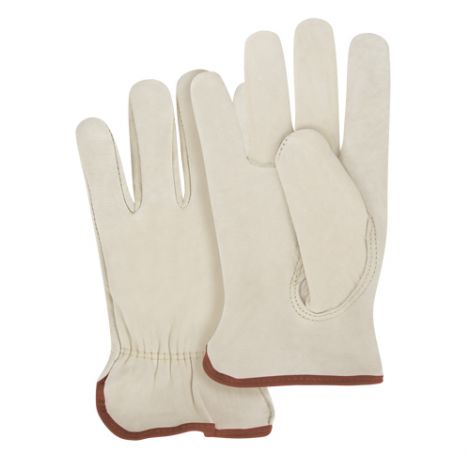 Grain Cowhide Drivers Gloves - Size: Large - Case/Qty: 18 Pairs