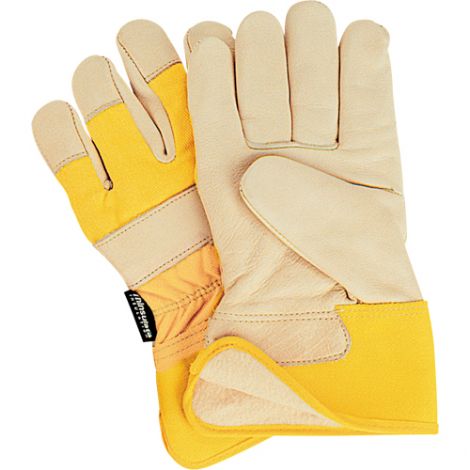 Thinsulate™ Lined Grain Cowhide Fitters Gloves, Premium - Size: Large - Case/Qty: 24 Pairs