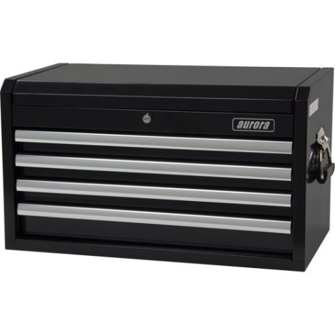 Industrial Tool Chest - No. of Drawers: 4 - Overall Dimensions: 12"D x 26"W x 14-1/4"H