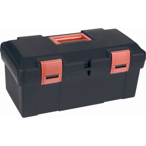 Heavy-Duty Tool Boxes - Overall Depth: 9-1/2" - Overall Height: 8" - Overall Width: 17.5" - Case/Qty: 4