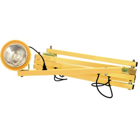 Dock Light - Extended Arm Length: 90" - Head Type: Metal