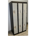 Premium Double Tier Lockers - Basic Style with Optional End Panel 