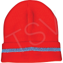 High Visibility Knitted Toques - Colour: High Visibility Orange - Case/Qty: 12