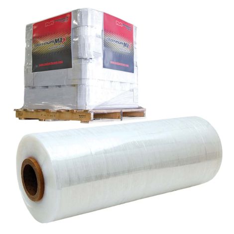 High Performance Platinum Max Machine Wrap Cast, 19.7" x 39 ga. 9000', Clear