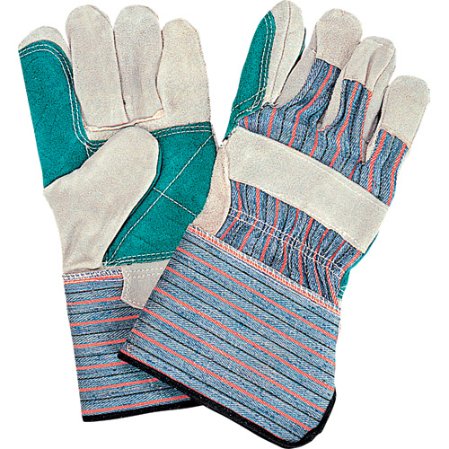 Premium Quality Double Palm Split Cowhide Fitters Gloves