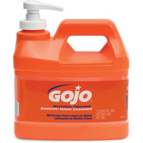 GOJO® Natural Orange™ Hand Cleaner - Type: Cream - Container Size: 500 ml - Qty/Case: 8 