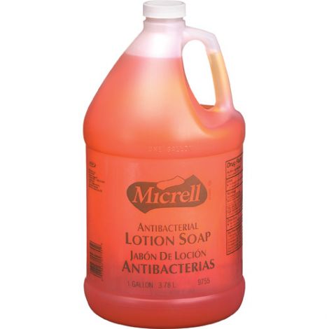 MICRELL® Antibacterial Lotion Soap - Container Type: Jug - Net Volume: 3785 ml - Qty/Case: 8 